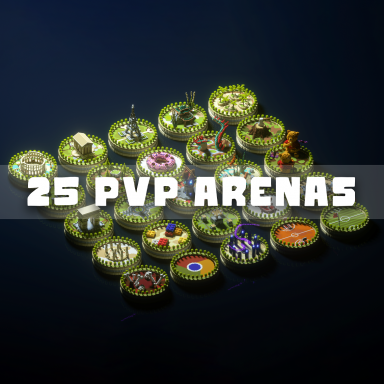 25 PvP Arenas Pack