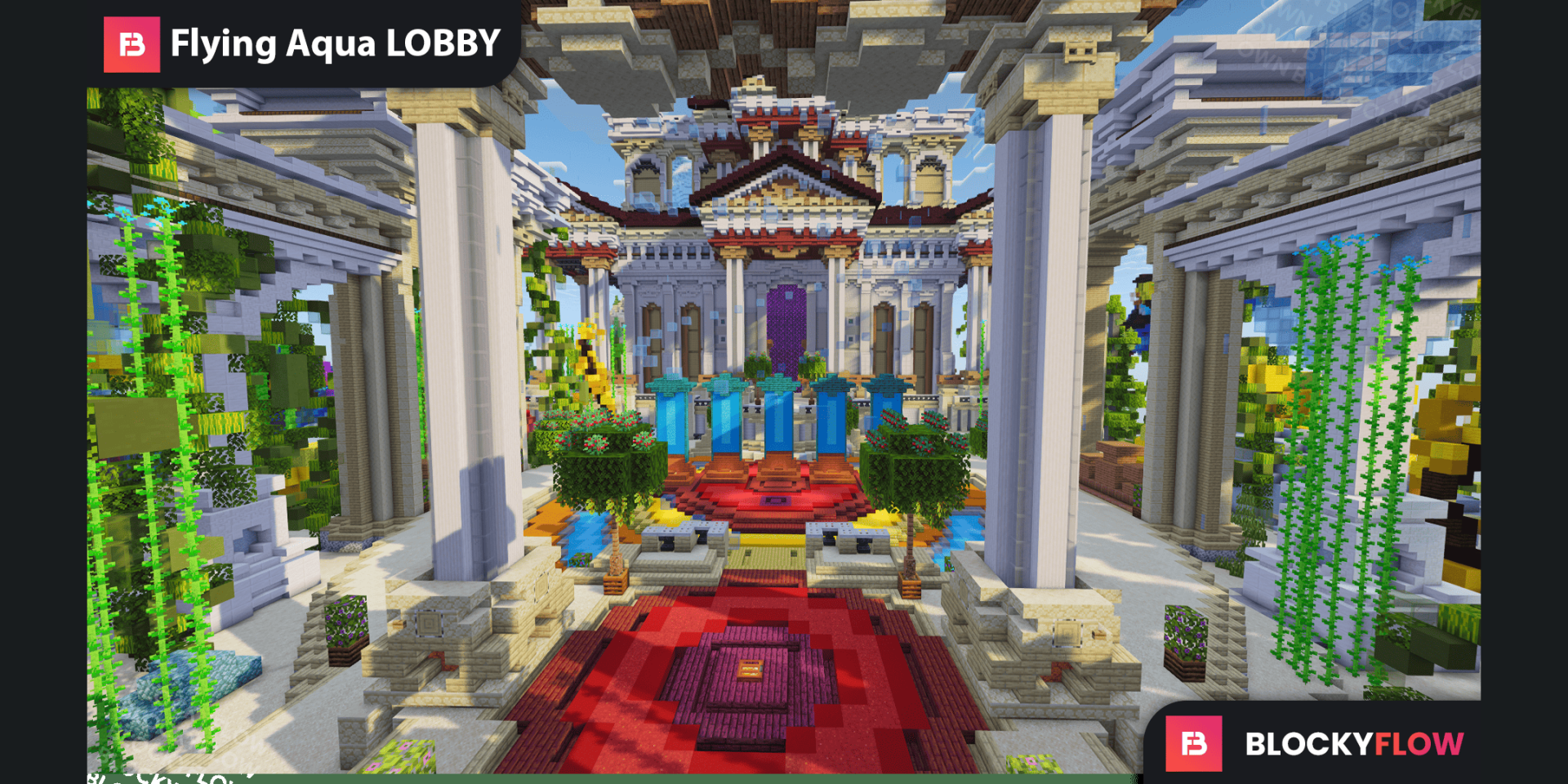 Aqua lobby details