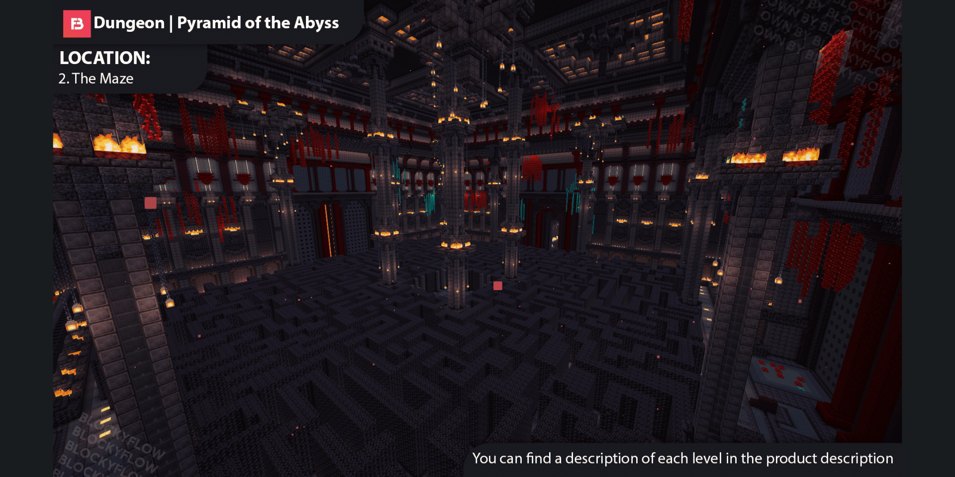 The Maze — intuitive paths, an optional boss area in the centre, and routes you can block or remove manually.