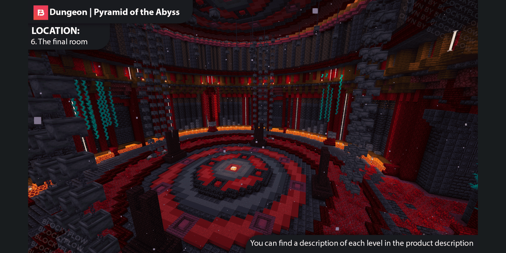 The Final Room — a clean area for the final boss battle.