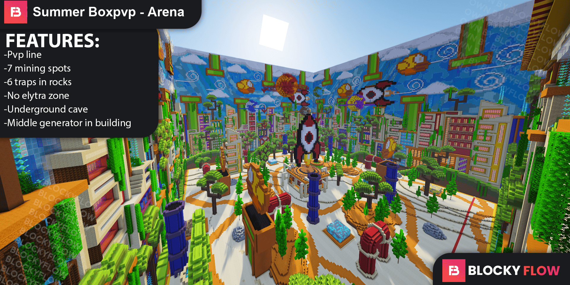 Summer BoxPvP map