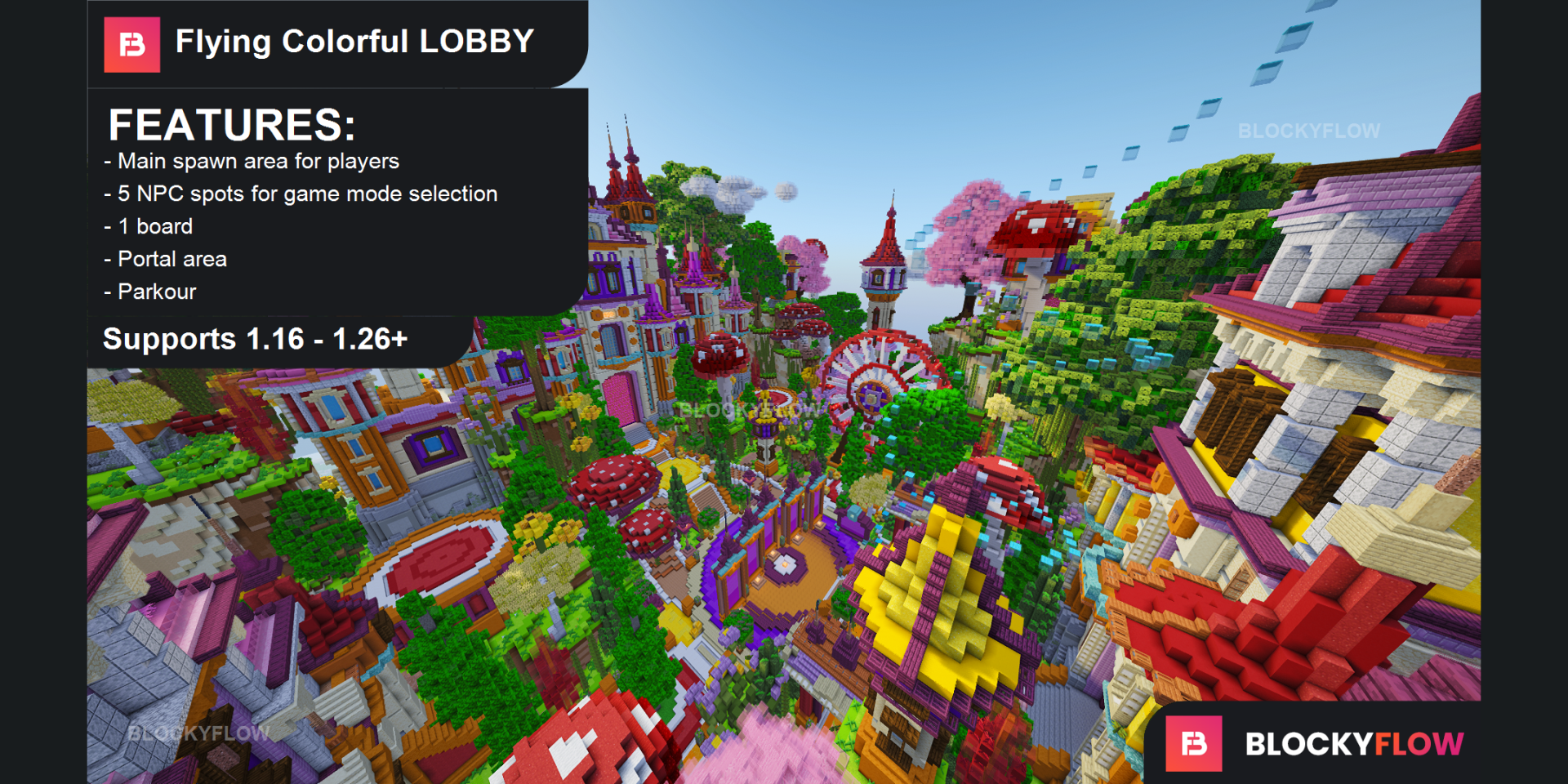 Colorful Lobby Island