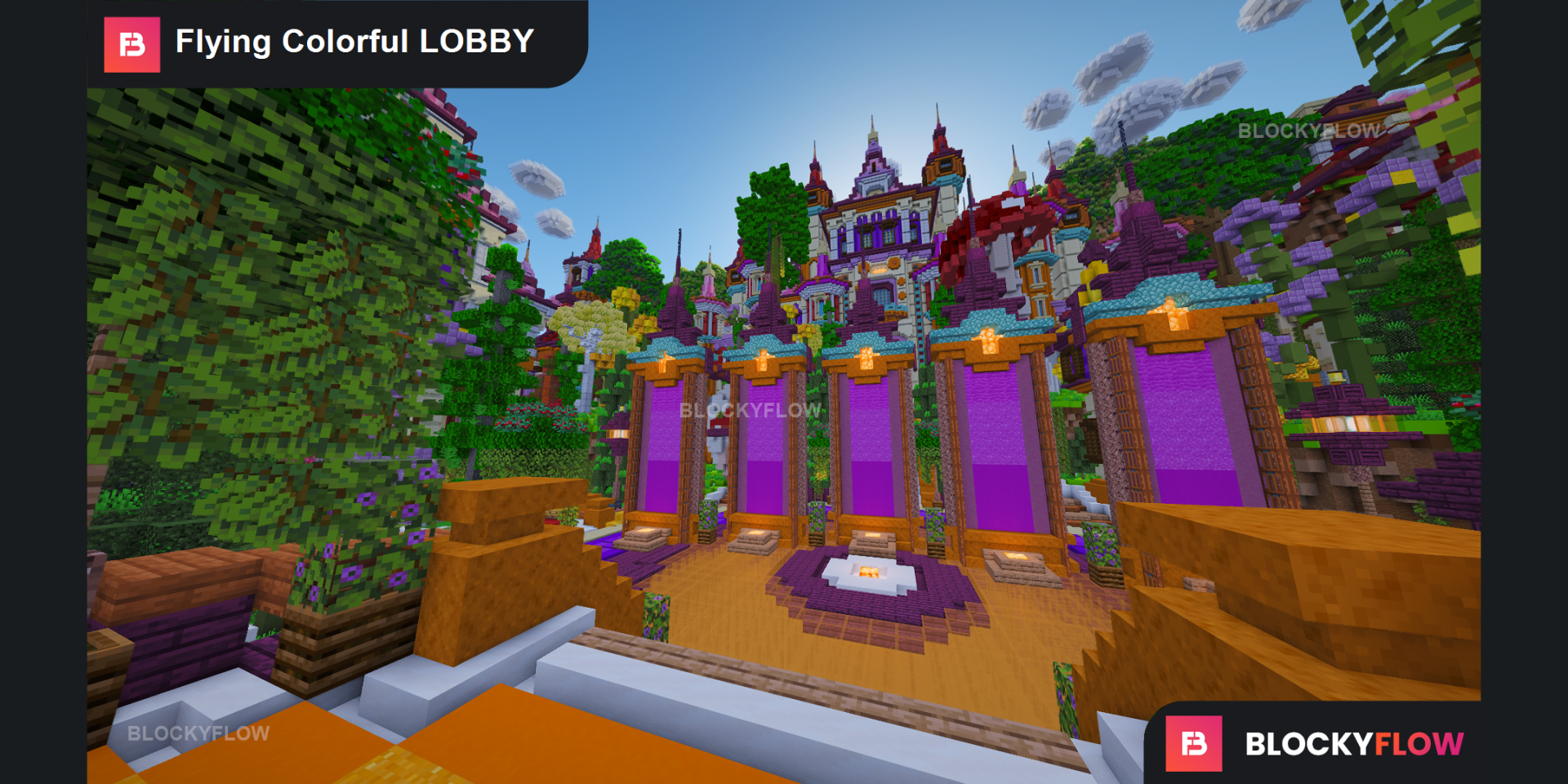 Colorful Lobby Island