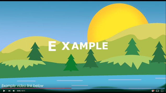 Simple Landscape 2D Opener Template (Intro)