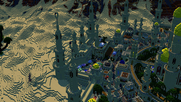Arabic Minecraft City