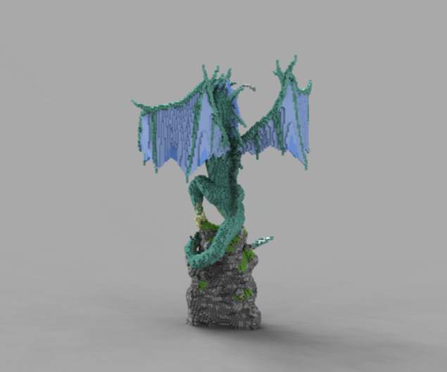 Drachen statue