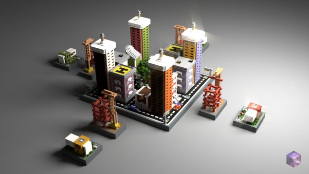 Pixel City - BedWars 4×1