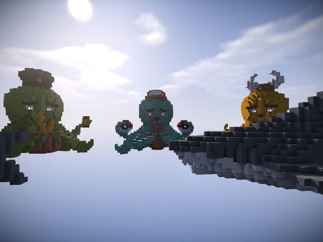 Octofessions - Skywars Map