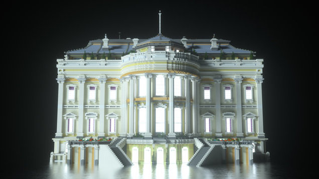 The White House in Minecraft