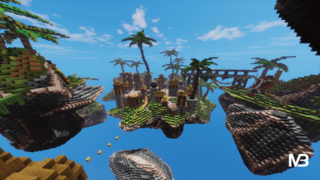 Tropical Fantasy - Server lobby / hub
