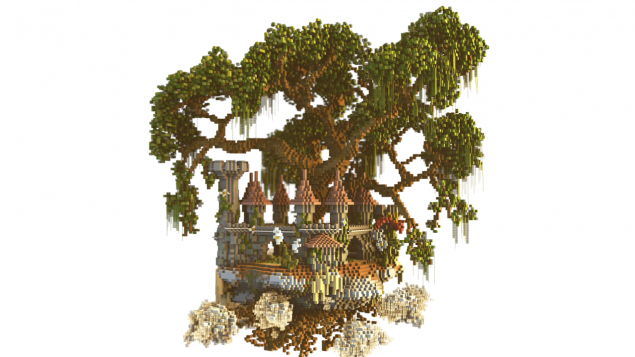 Castle Tree Spawn/lobby