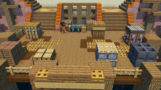 Minecraft Spawn/Lobby Wall Village