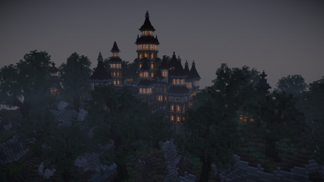 Detailed Gothic Fortress