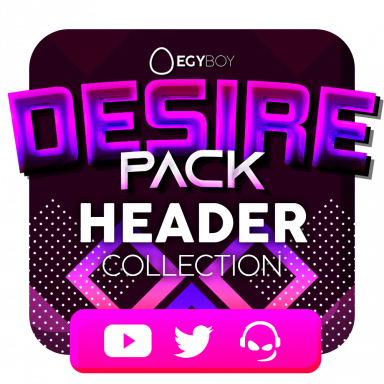 Header Collection and Avatar Template | Part of DESIRE PACK