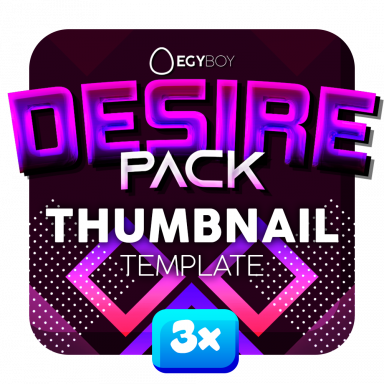 Thumbnail Template | Part of DESIRE PACK