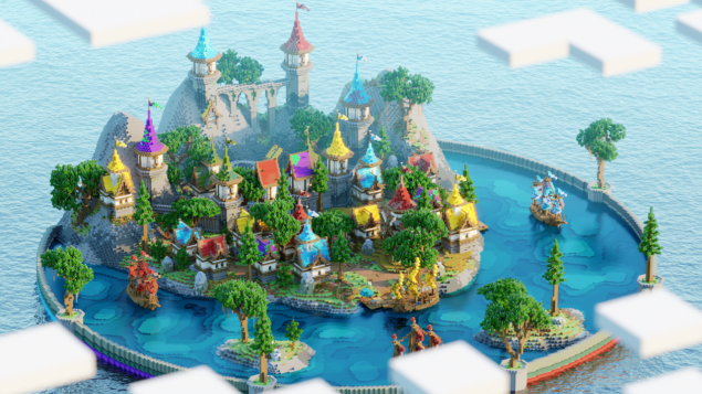 4 Seasons Lobby | Fantasy Kingdom Islands |