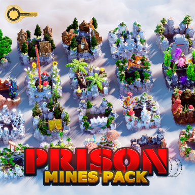 Prison Pack ➔ 28 Prison Mines
