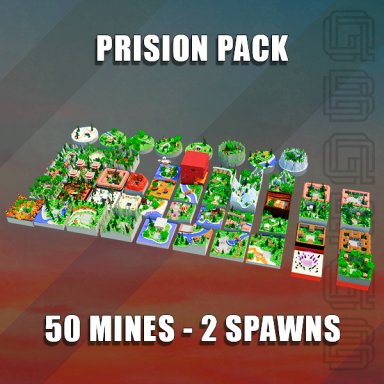 50 Mines | 2 Lobbies | Prision Pack