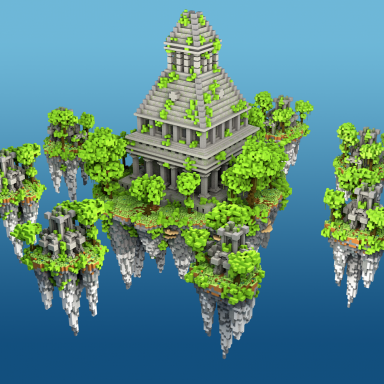 Jungle Temple - Skywars Map