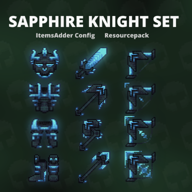 Sapphire Knight Set
