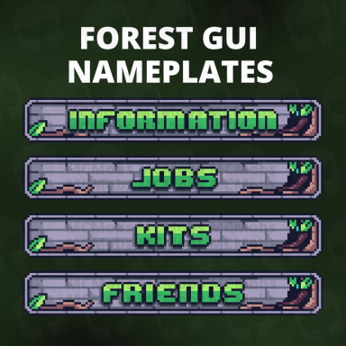 Forest GUI Nameplates