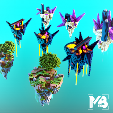 9 Biome Islands  | SkyBlock Pack