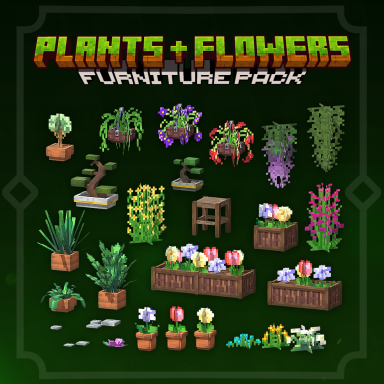 Plants and Flowers - Furniture Set