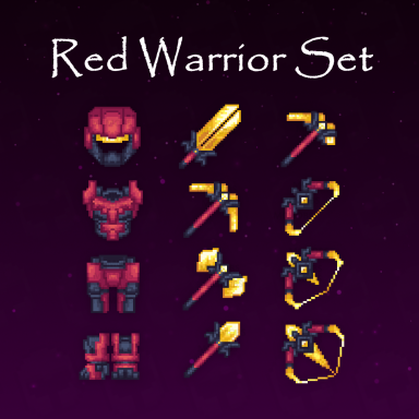 Red Warrior Set