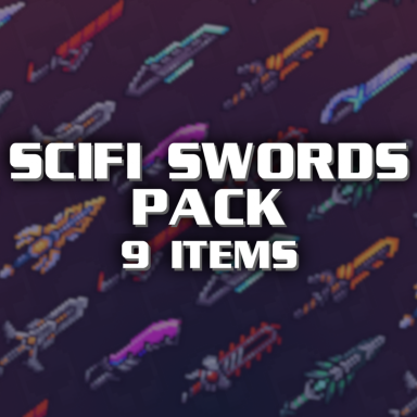 Scifi Swords Pack | 9 items