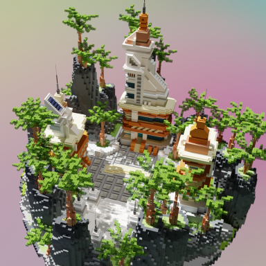 Sci-Fi Town - Minecraft Lobby