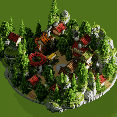 Forest Village - Minecraft Spawn