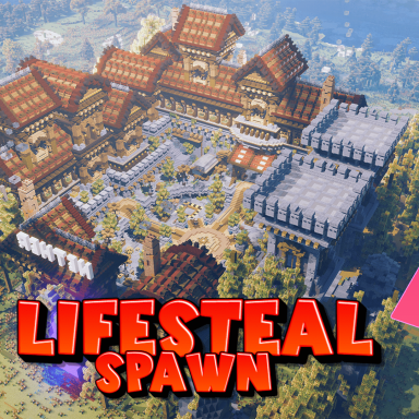 LifeSteal, SMP, Survival -Castle Spawn 150x150!