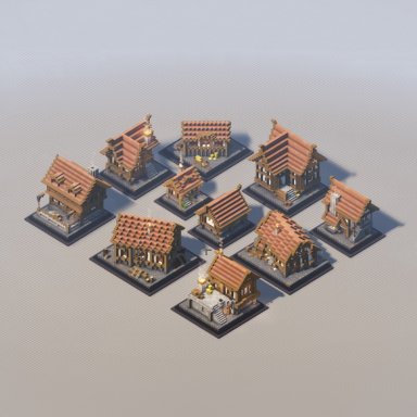 Medieval Houses (full interior)