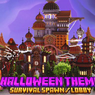 Halloween / Steampunk Theme - Survival spawn  / lobby