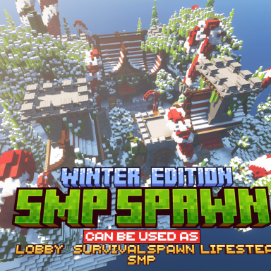 Winter Edition SMP spawn or lobby