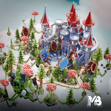 Fantasy Medieval Castle Spawn - 410x400