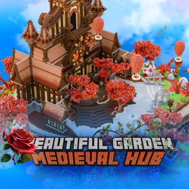 Beautiful Garden Medieval Hub