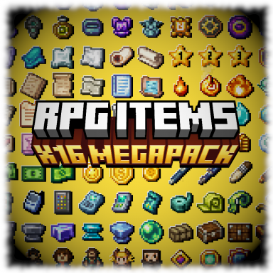 RPG x16 Items Megapack [Oraxen & ItemsAdder Configurations]