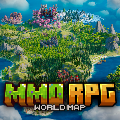MMO RPG World Map