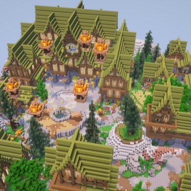 Green Medieval Fantasy Hub