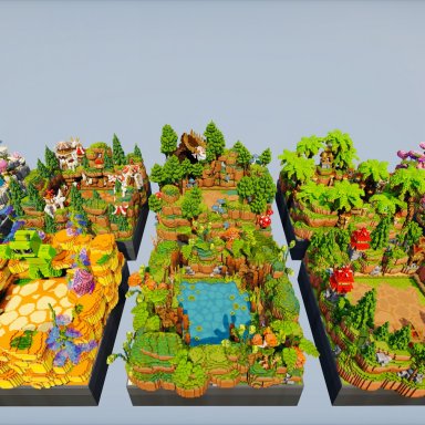 Set of 10 Practice/Duel Arenas