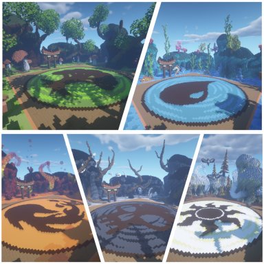 5 Practice Arenas (99x99)
