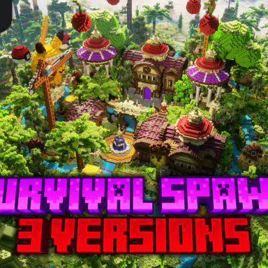 COLORFUL - Survival spawn | 3 VERSIONS