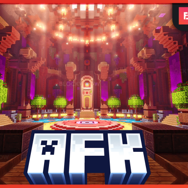 Warp AFK Map | AFK zone and parkour