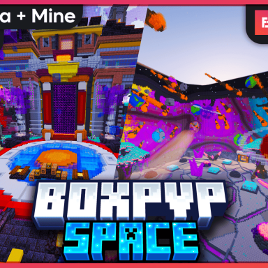 Space BoxPvP | Spawn, Arena, Mine — 3 maps