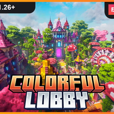 Colorful Lobby Island | 1.16, 1.18, 1.26+